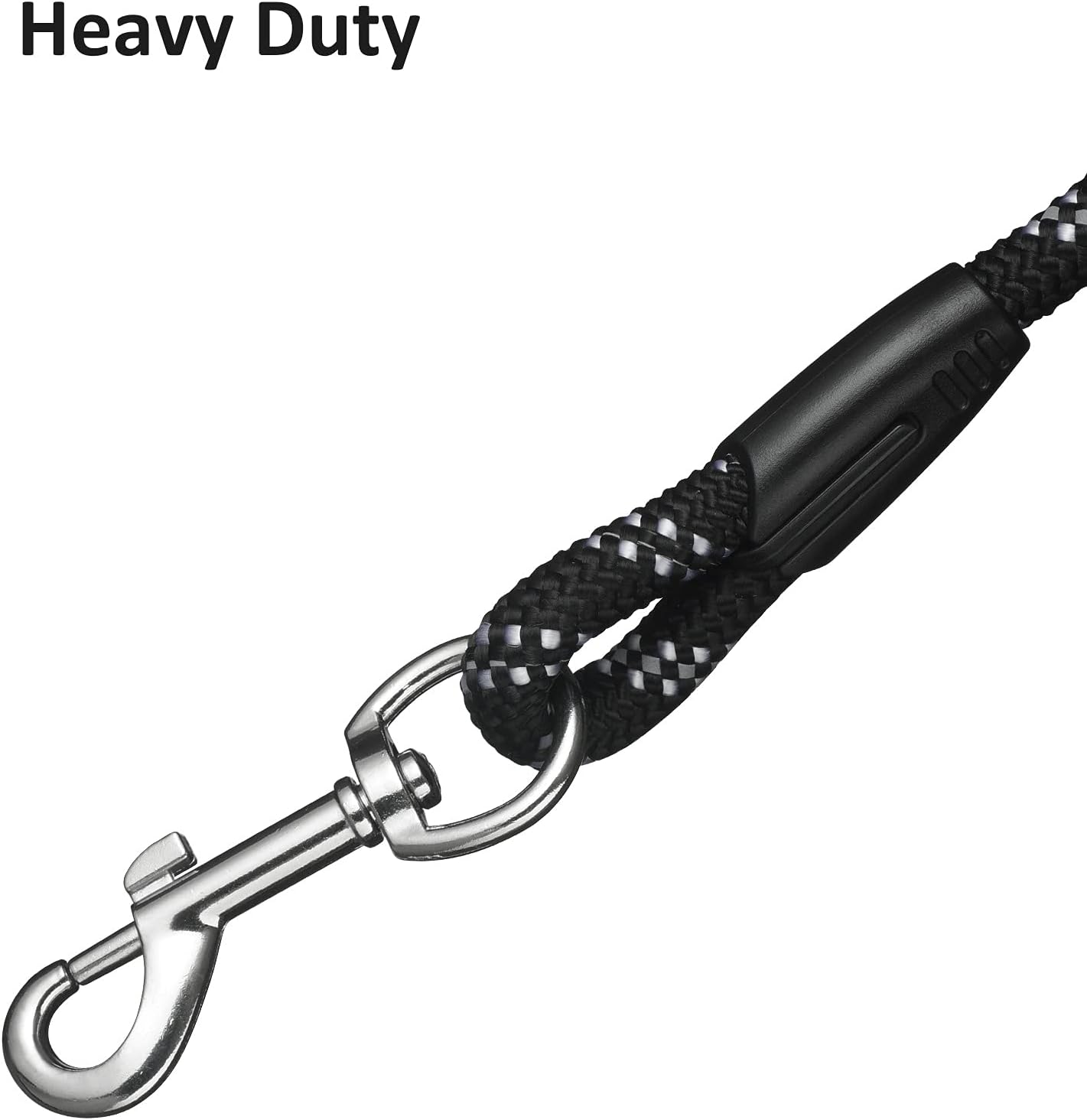 Long Rope Leash for Dog Training 10FT 16FT 30FT 50FT 100FT, Reflective Threads Check Cord Dog Leash Tie-Out Cable, Heavy Duty Dog Lead for Large Medium Small Dogs Outside Walking, Playing, Camping, or Yard