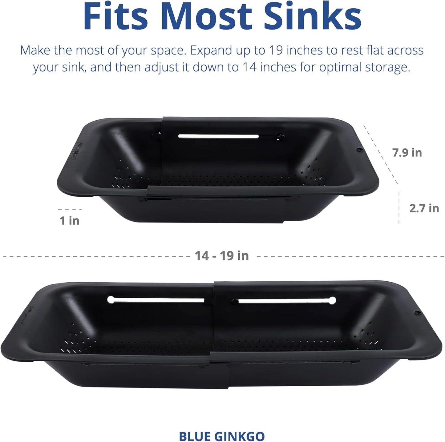 Purilite Select Expandable Sink Colander