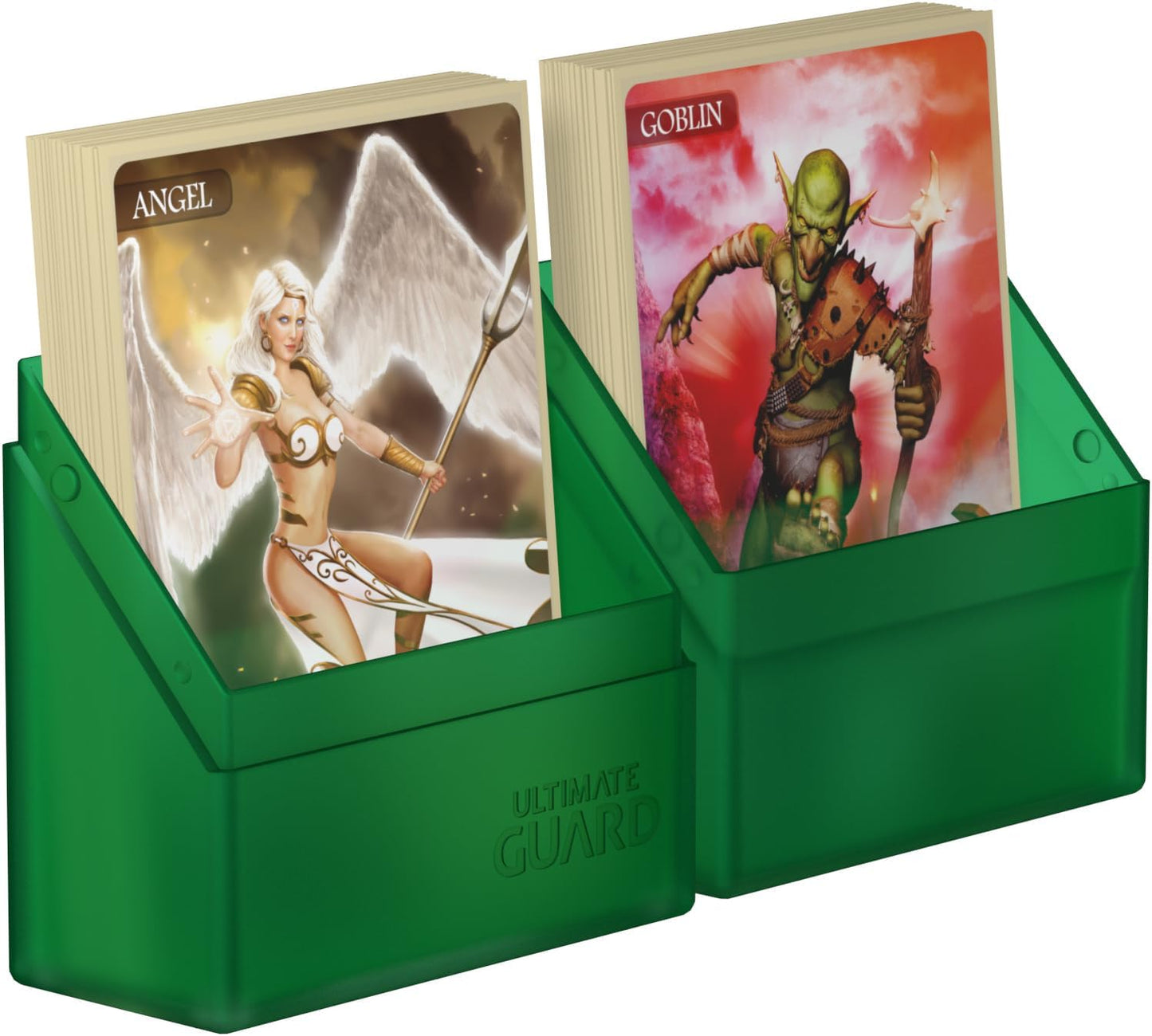 Ultimate Guard Boulder 100+ Classic, Deck Case for 100 Double-Sleeved TCG Cards, Onyx, Secure & Durable Storage for Trading Card Games, Soft-Touch Finish