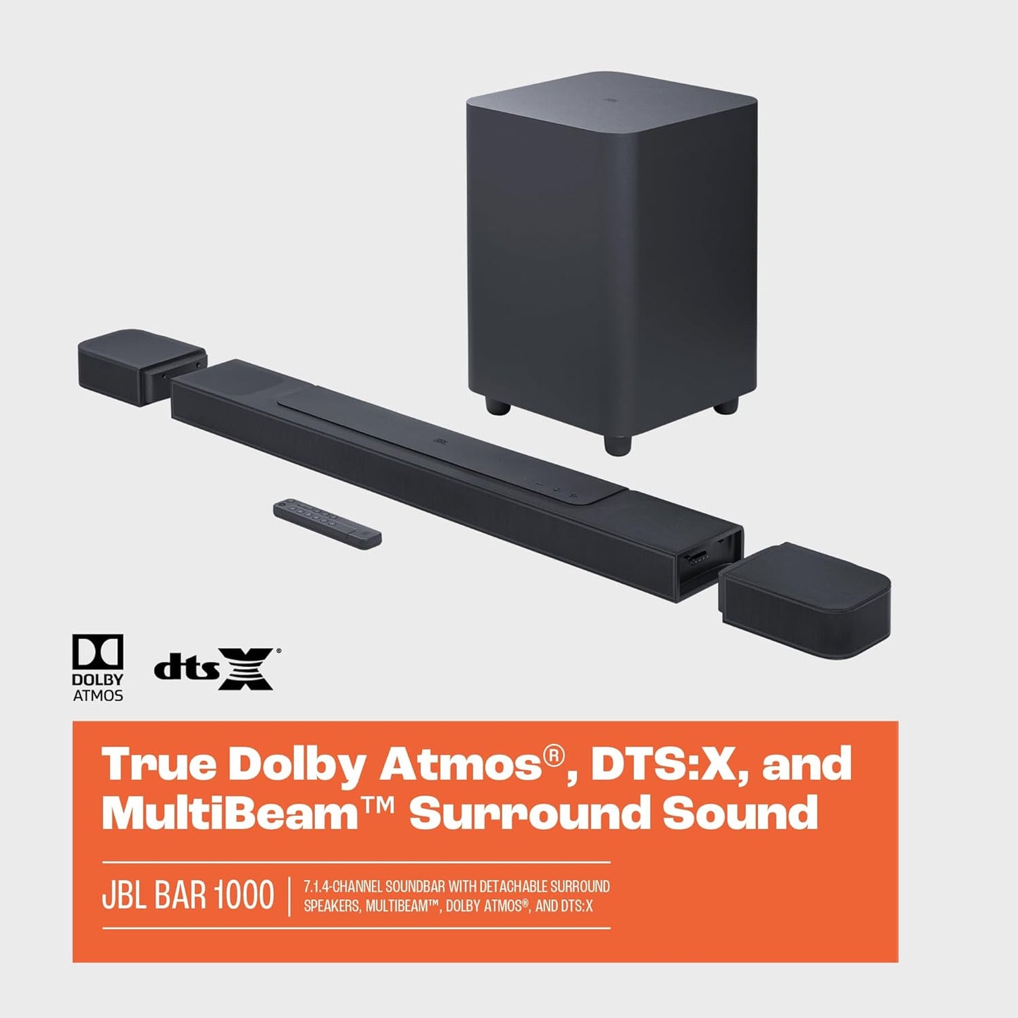 JBL Bar 500: 5.1-Channel soundbar with MultiBeam™ and Dolby Atmos®