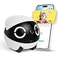 Indoor Security Camera EBO Air 2: 2K Pet Camera, Movable Home Security Camera, Custom Facial Expression, Auto-Recharge, Battery-Operated, 2-Way Talk, Night Vision, 32GB Memory Card(Dove White)