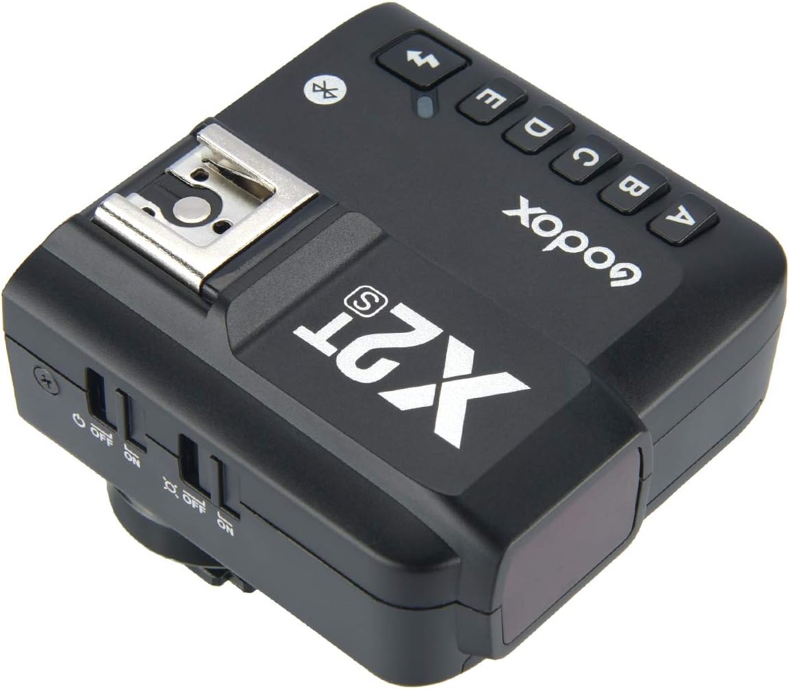Godox X2T-S TTL Wireless Flash Trigger for Sony Bluetooth Connection Supports iOS/Android App Contoller, 1/8000s HSS, TCM Function,Relocated Control-Wheel,New AF Assist Light