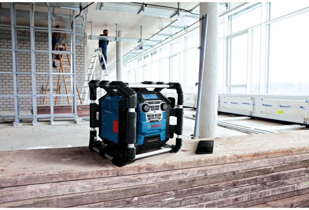 Bosch GPB18V-2CN 18V Compact Jobsite Radio with Bluetooth® 5.0