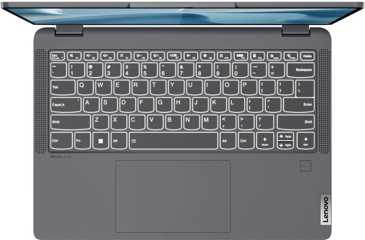 Lenovo Ideapad Flex 5 14'' 2-in-1 Touchscreen FHD Laptop - Intel Core i3-1115G4, 4GB RAM, 128GB SSD, Windows 11 S Mode- Graphite Grey (82HS00R9US), Gray