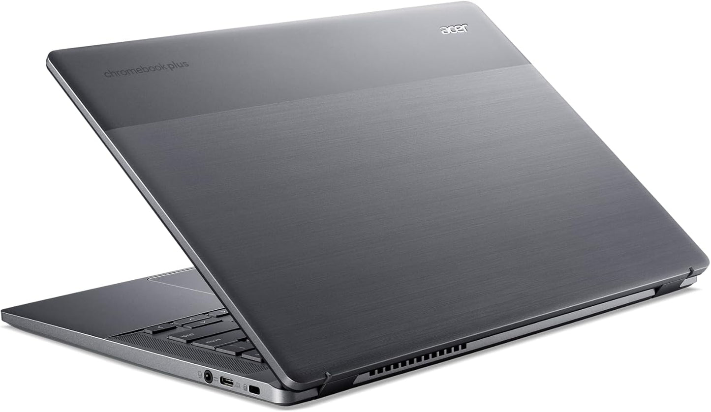 Acer Chromebook Plus Laptop with Google AI | 14" WUXGA 1920 x 1200 IPS Touch Display | AMD Ryzen 3 7320C | 8GB LPDDR5X | 128GB eMMC | Wi-Fi 6E | Chrome OS | CB514-3HT-R8RB