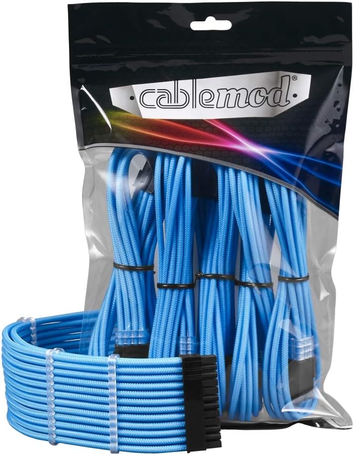 CableMod Pro ModMesh Sleeved Cable Extension Kit (White)