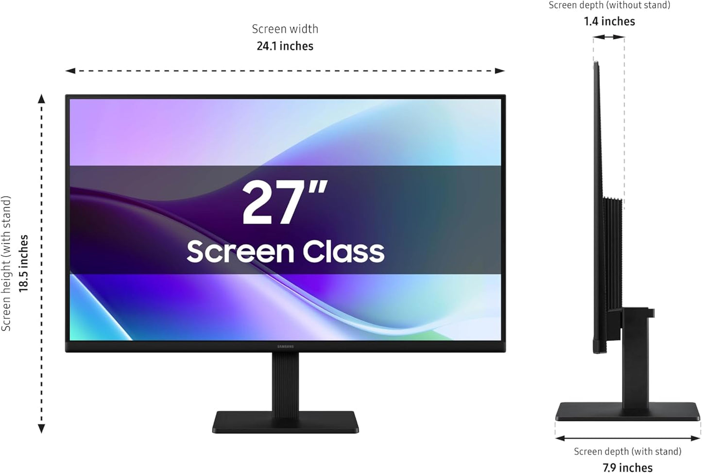 Samsung 27" FHD IPS 120Hz Gaming & Work Monitor