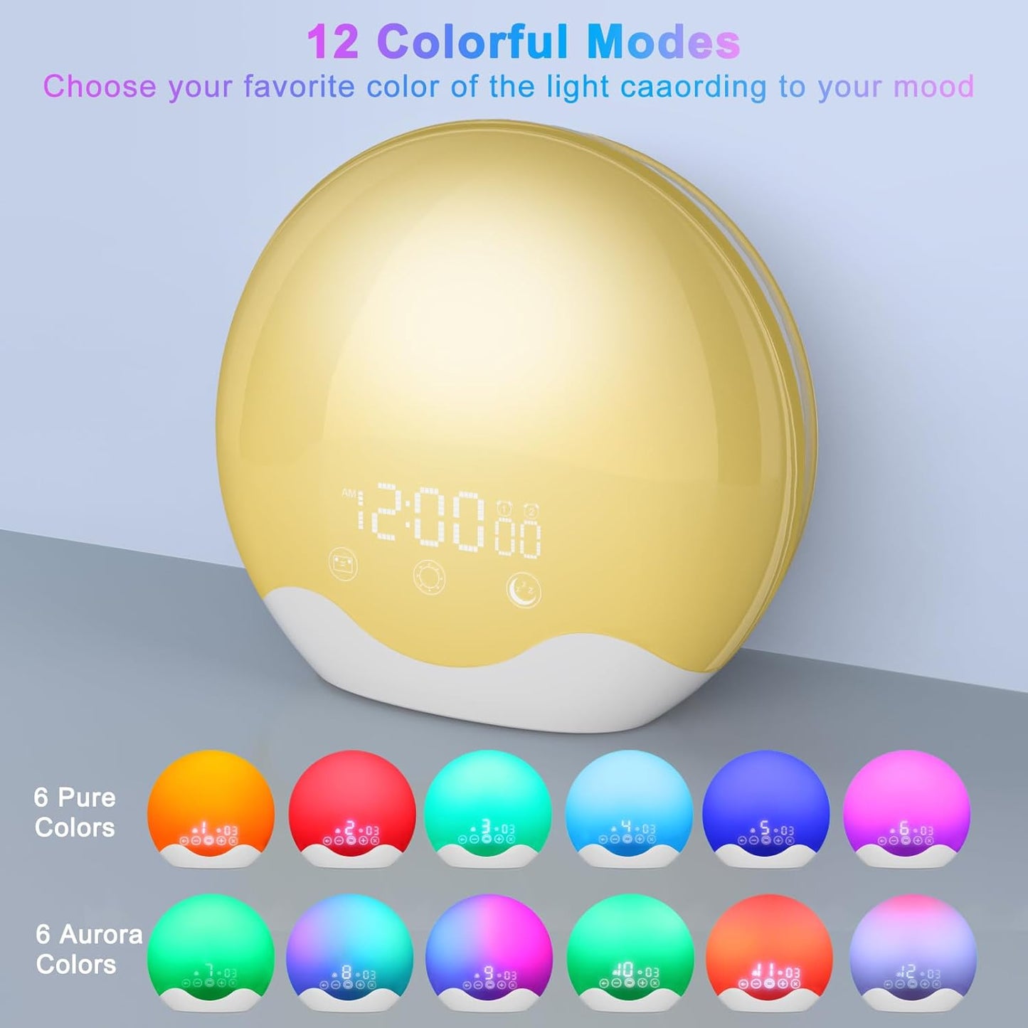 Purilite Select Sunrise Simulation Wake-Up Light