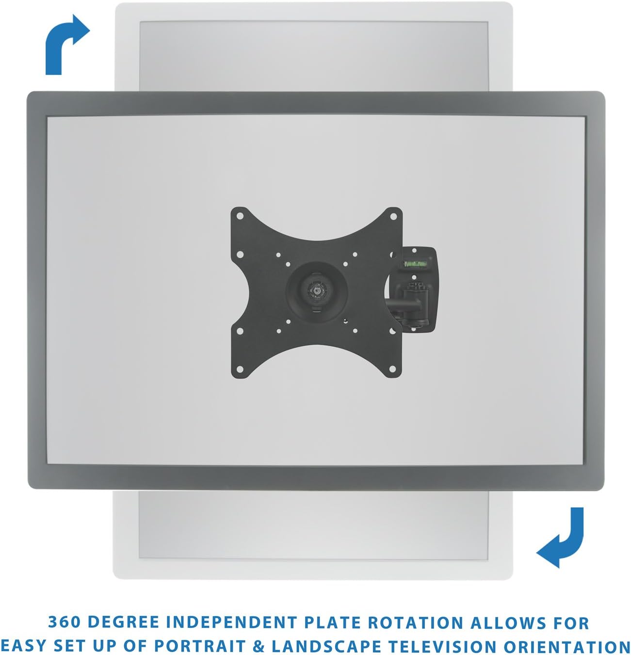 Mount-It! TV Wall Mount Bracket | Quick Release | Full Motion Swing Out Tilt Swivel | Articulating Arm for 13-42" Flat Screens and Monitors | VESA 75 to 200 | 44 Pound Capacity | Anti-Theft Locking