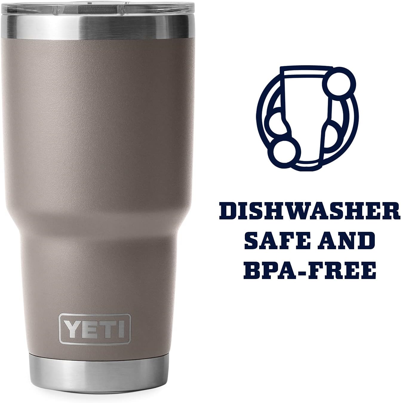YETI Rambler 30 oz Stainless Steel Vacuum Insulated Tumbler w/MagSlider Lid