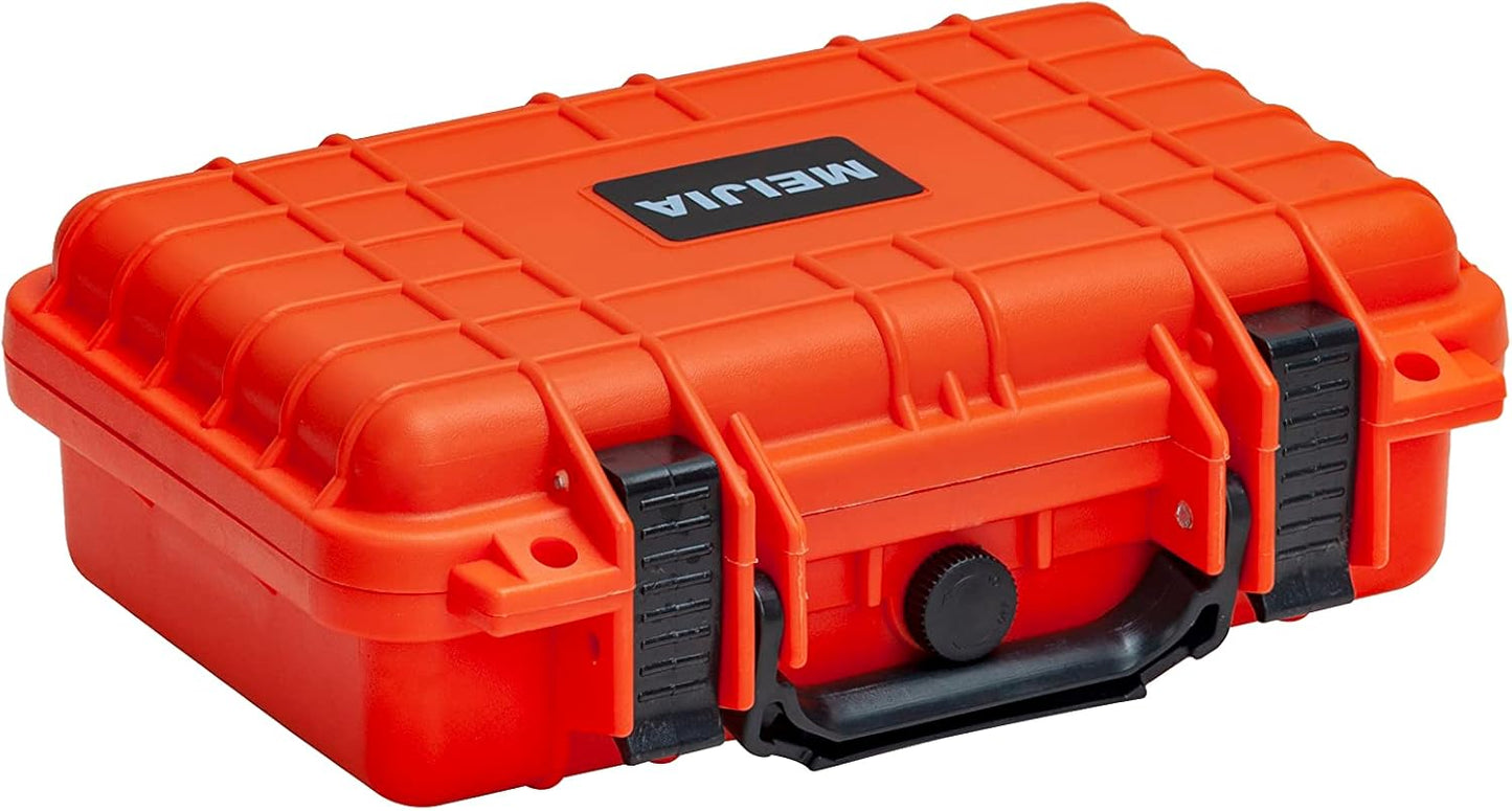 MEIJIA Portable All Weather Waterproof Protective Hard Case,Camera Case with Customizable Fit Foam,Fit use of Drones,Camera, Equipments, 11.65 x8.35x3.78inches