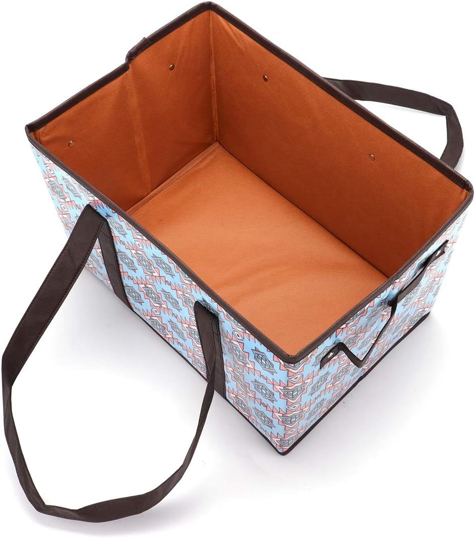 Purilite Select™ Heavy-Duty Reusable Grocery Tote Box Bags – 4 Gallon Capacity