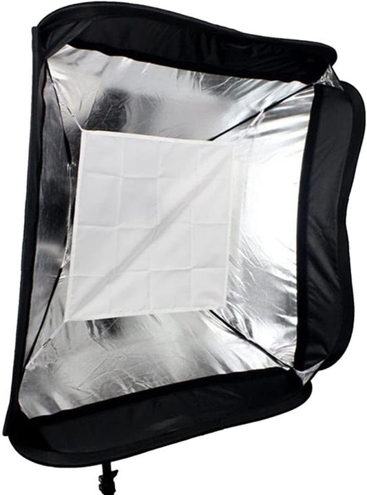 Godox 40cm x 40cm Softbox Bag Kit for Studio Photogrpahy Camera Flash Fits Bowens Elinchrom Mount (15.7" x 15.7") - PuriLite