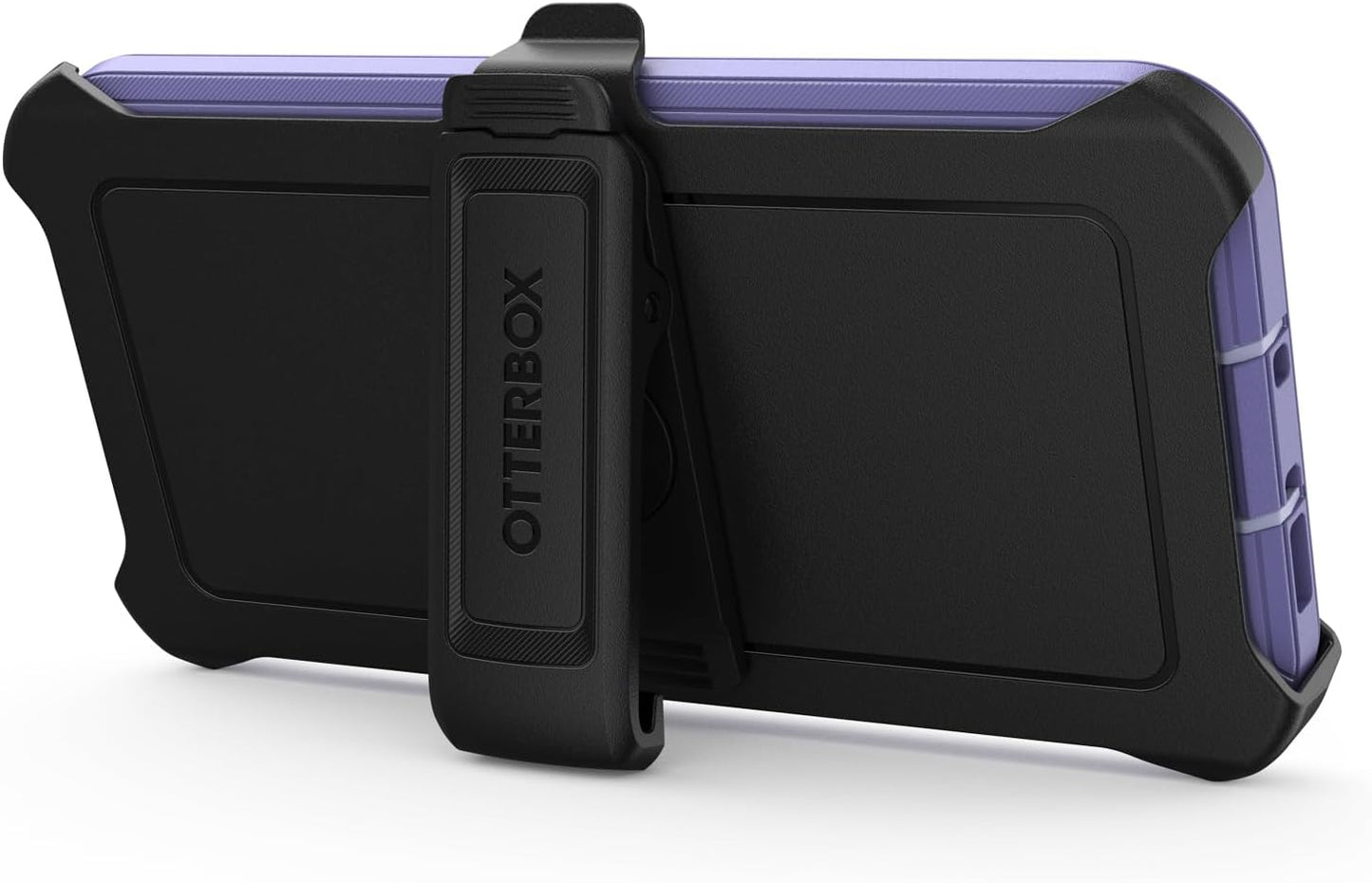 OtterBox Galaxy S23 FE Defender Series Case - Black, Rugged & Durable, with Port Protection, Includes Holster Clip Kickstand