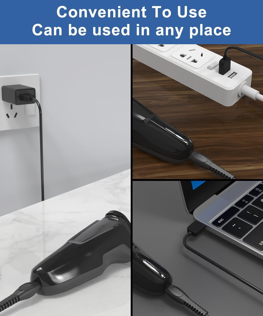 Purilite Select USB Charger Adapter for Electric Shavers
