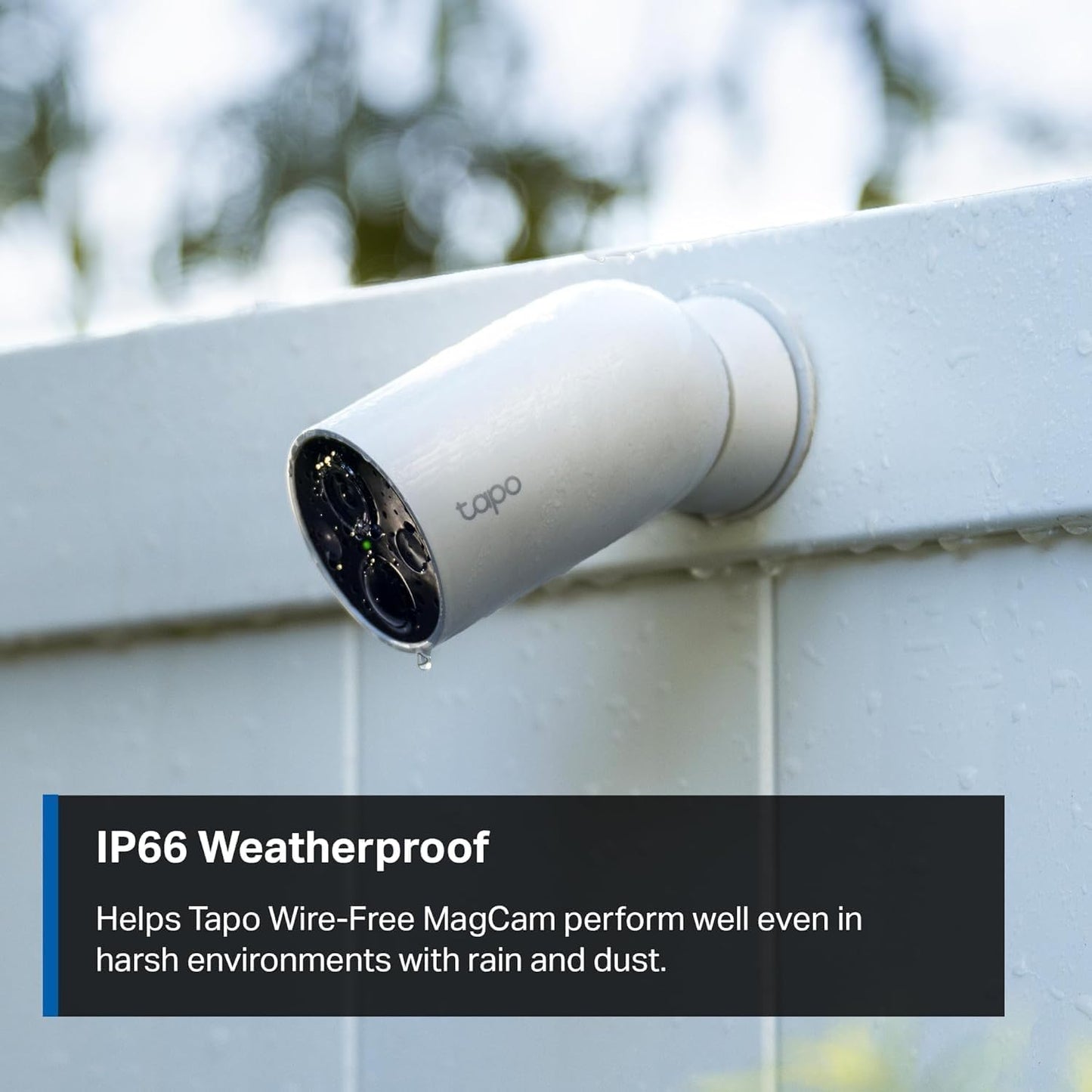TP-Link Tapo SolarCam 2K, Outdoor Battery Camera w/Solar Panel Base, Wireless Camera, 2K QHD, 150° Super-Wide FOV, Free Person/Vehicle/Pet Detection, SD/Cloud Storage, Starlight Color Night Vision