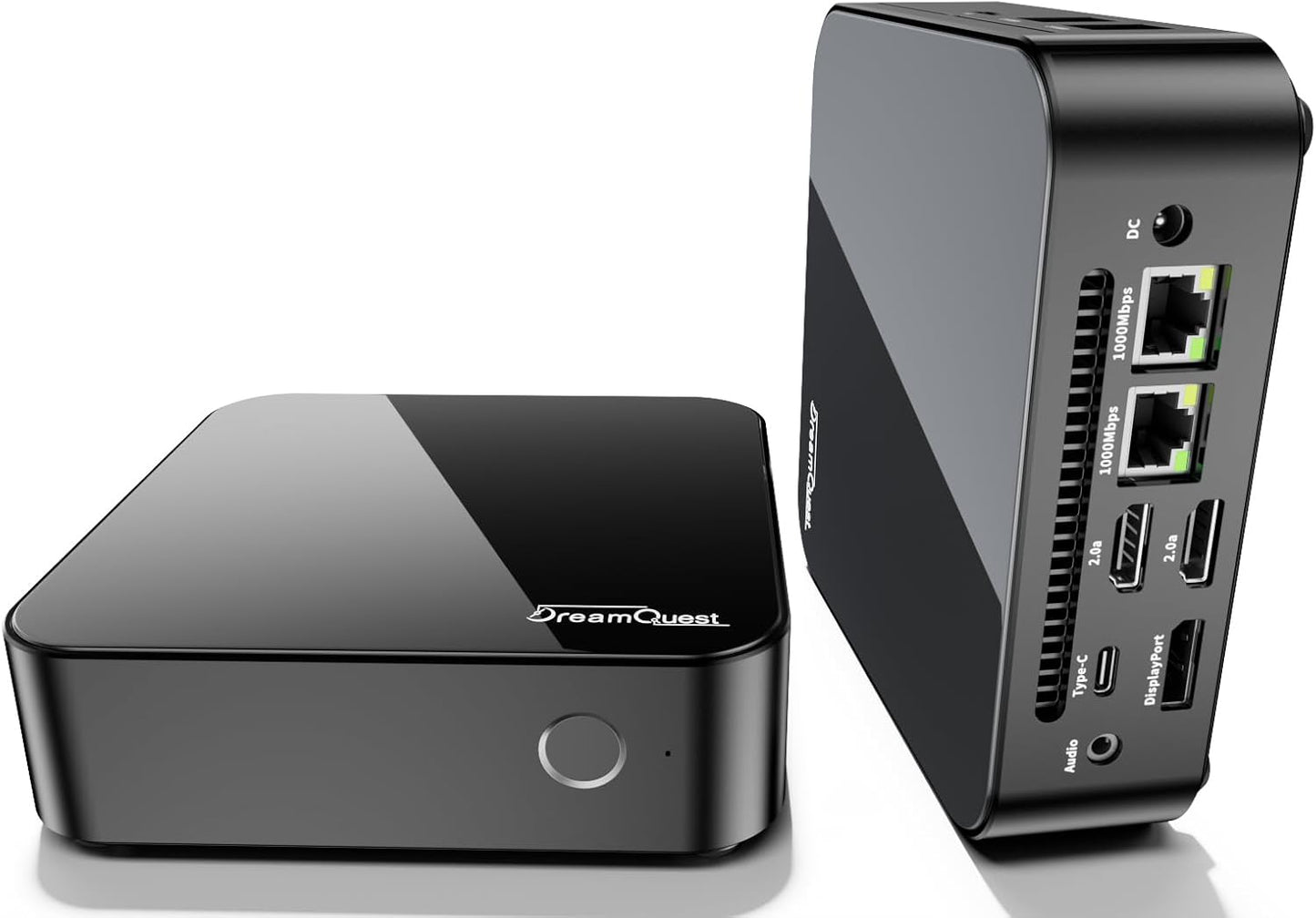 DreamQuest Mini PC Preinstalled Windows 11 Pro,Intel Alder Lake 2025 New N150 (up to 3.6GHz) 16GB DDR4+1TB M.2 SSD,Mini Desktop Computer 4K HD HDMI/WiFi5/BT5.0/USB3.2/Gigabit Port for Home Office