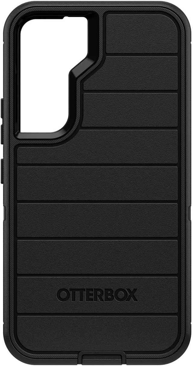 OTTERBOX Defender Series Case for Samsung Galaxy S22 (Only) - Holster Clip Included - Microbial Defense Protection - Non-Retail Packaging - Black