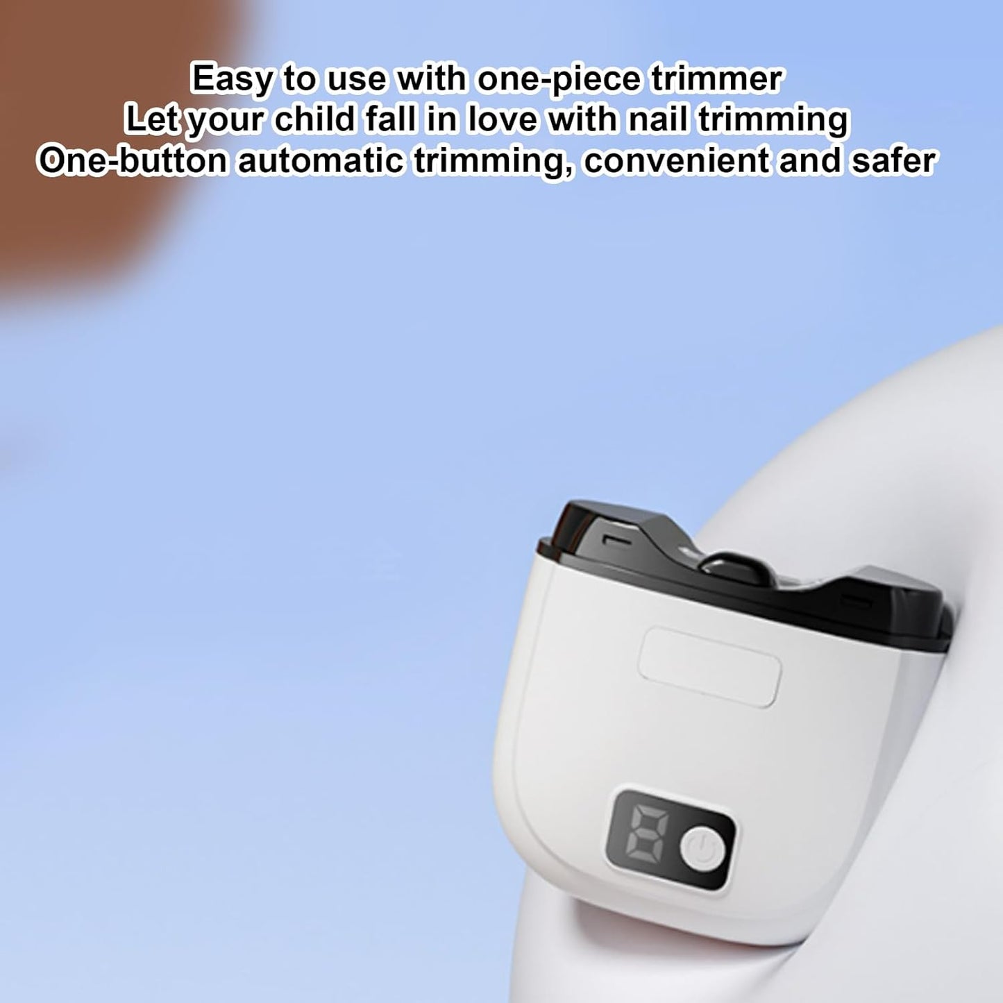 Automatic Nail Clippers | Electric Nail Cutter Adjustable Electric Toenail Clippers - Three-Speed Control Toenail with LED Light For Seniors, Relatives