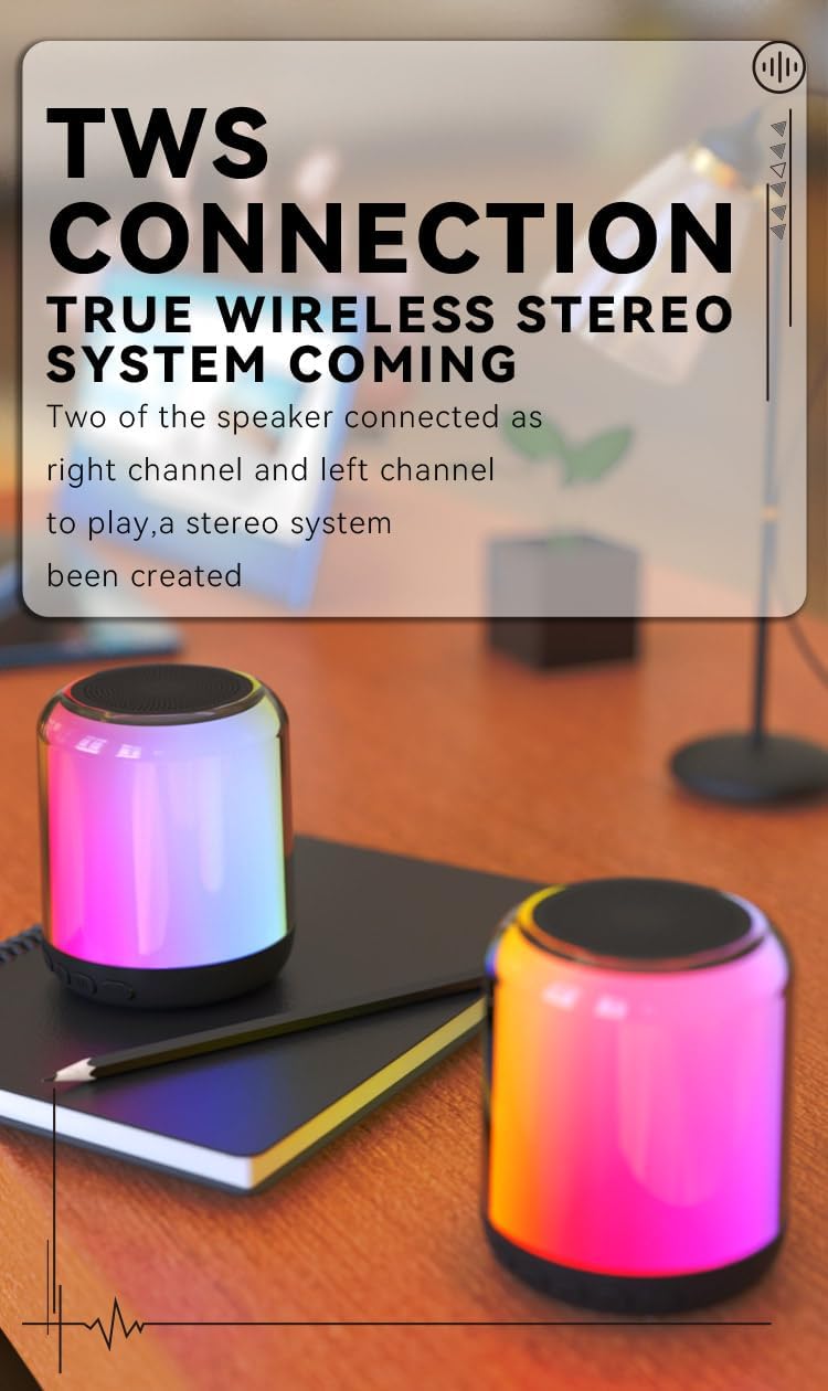 Generic Aura-Sync Surround Color Deep Bass Speaker