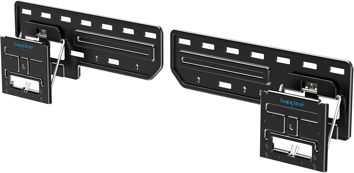 Supcline Ultra Slim TV Wall Mount for 42 to 100 inch Flat TV & Frame TV, Only 0.31” Low Profile Flat to Wall TV Mount, Micro Gap Wall Mount TV Bracket, Hold up to 176 lbs, Blends in Any Interior