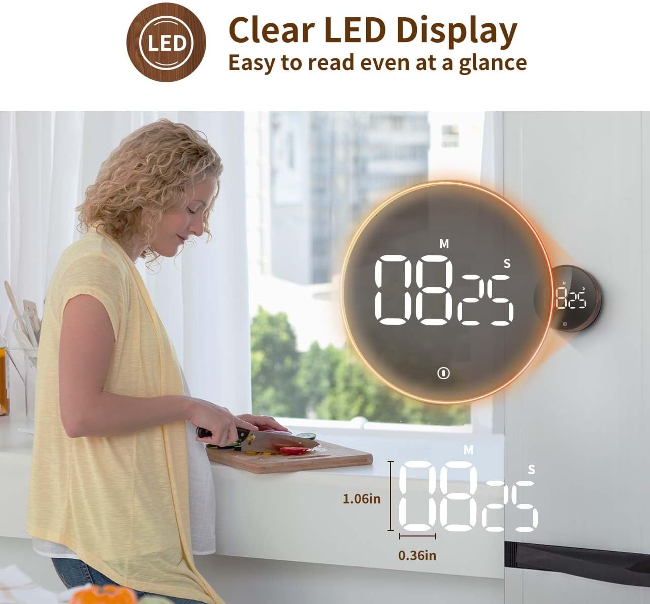 Purilite Select Magnetic Digital Timer
