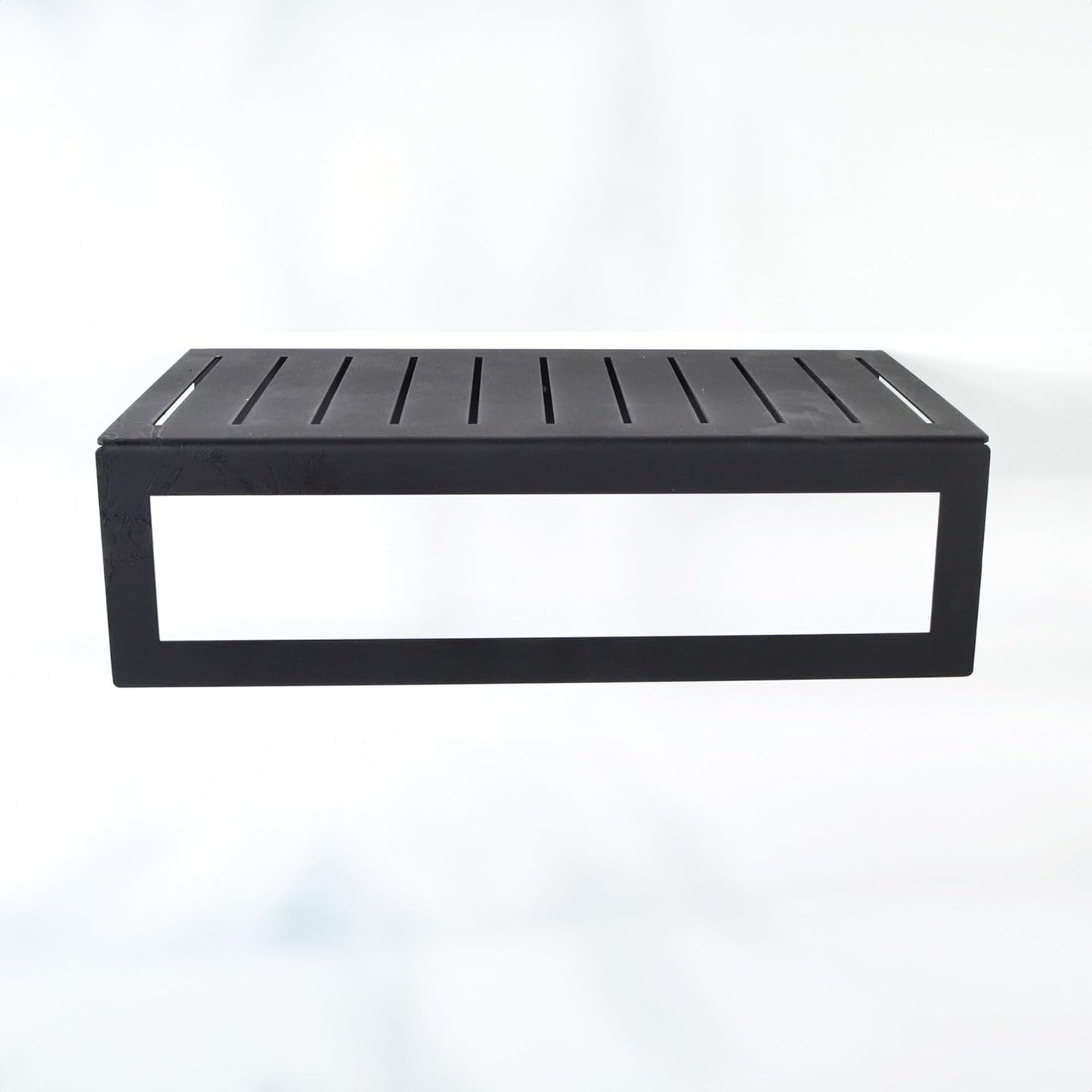 Uyart Home Towel Holder with Shelf Organizer Kitchen and Bathroom Accessories, Black, NG-001