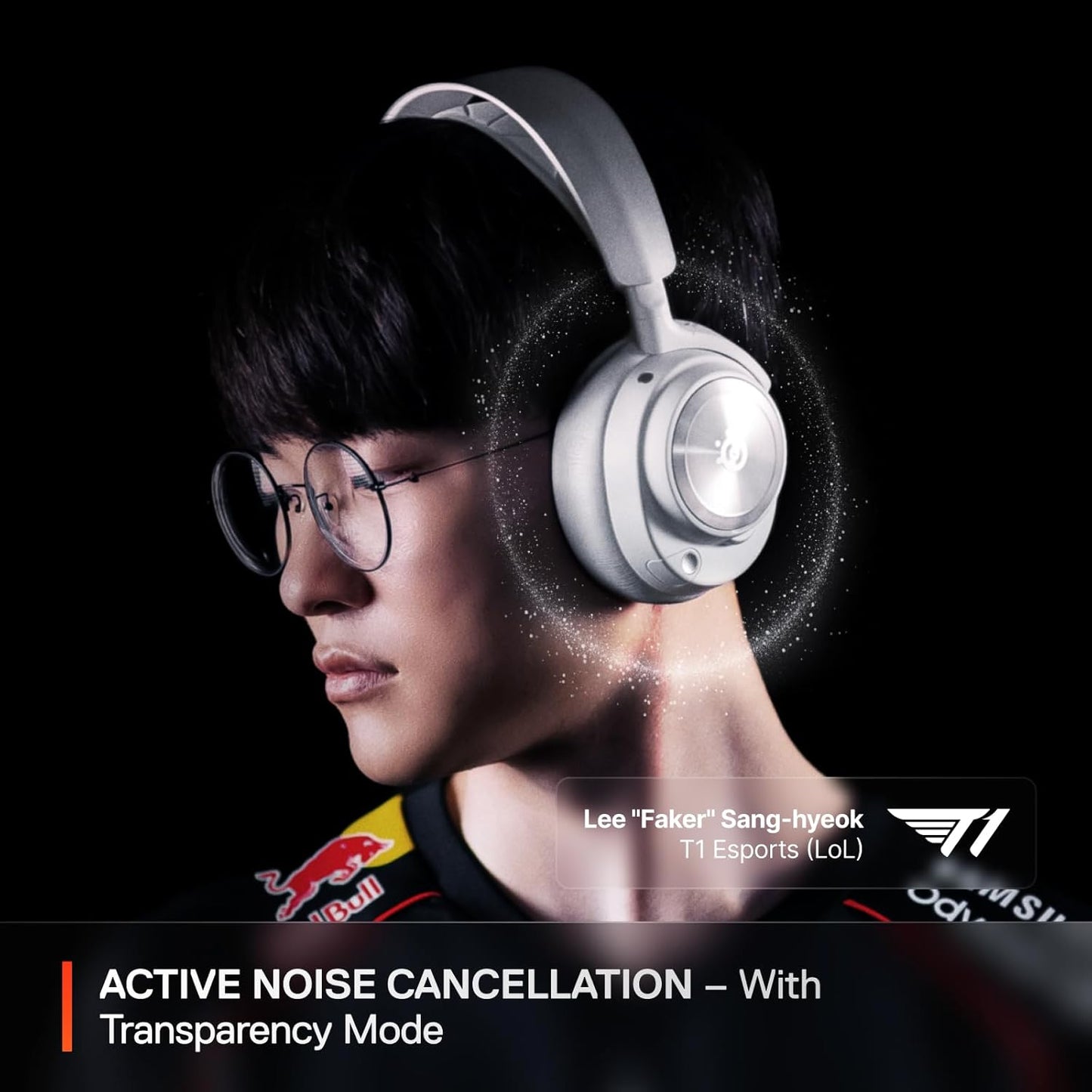 NEW SteelSeries Arctis Nova Pro Wireless Multi-System Gaming Headset - Premium Hi-Fi Drivers - Active Noise Cancellation - Infinity Power System - ClearCast Gen 2 Mic - PC, PS5/PS4, Switch, Mobile