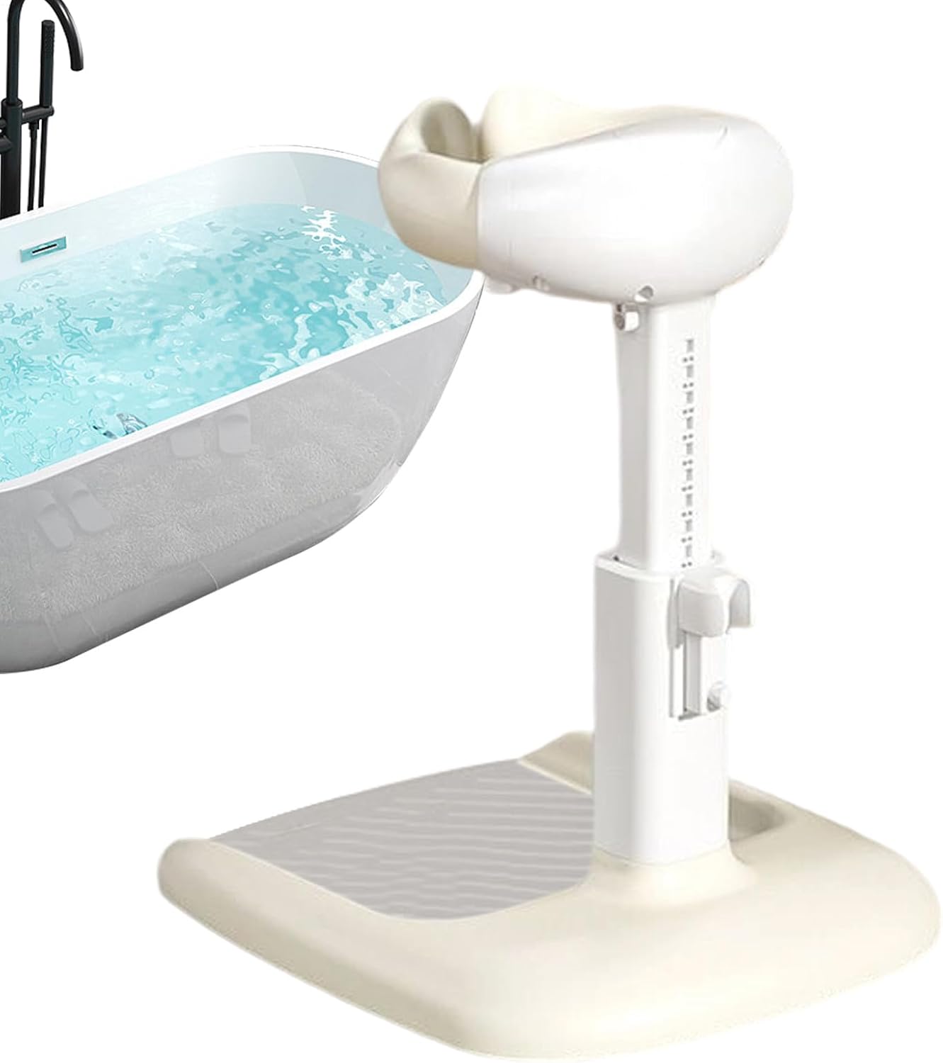 Baby Shower Stand - Standing Baby Bathtub for Kids aged 6-36 Months,Ergonomic Anti-Slip Base Support for Bathroom Boys Girls