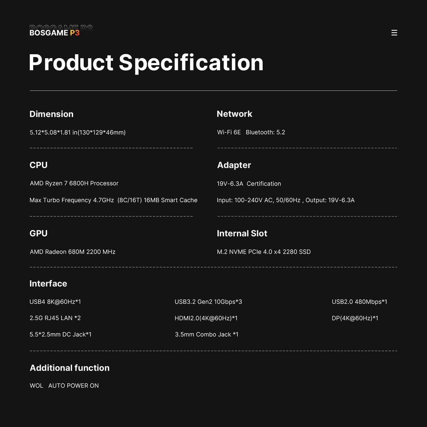 Gaming Mini PC Ryzen 9 7940HS Windows 11 Pro Mini Computers, Radeon 780M GPU 32B DDR5+1TB PCIe 4.0 SSD, Built-in Dual Speakers, USB4 *2, WiFi 6/BT 5.2, Dual 2.5GbE LAN