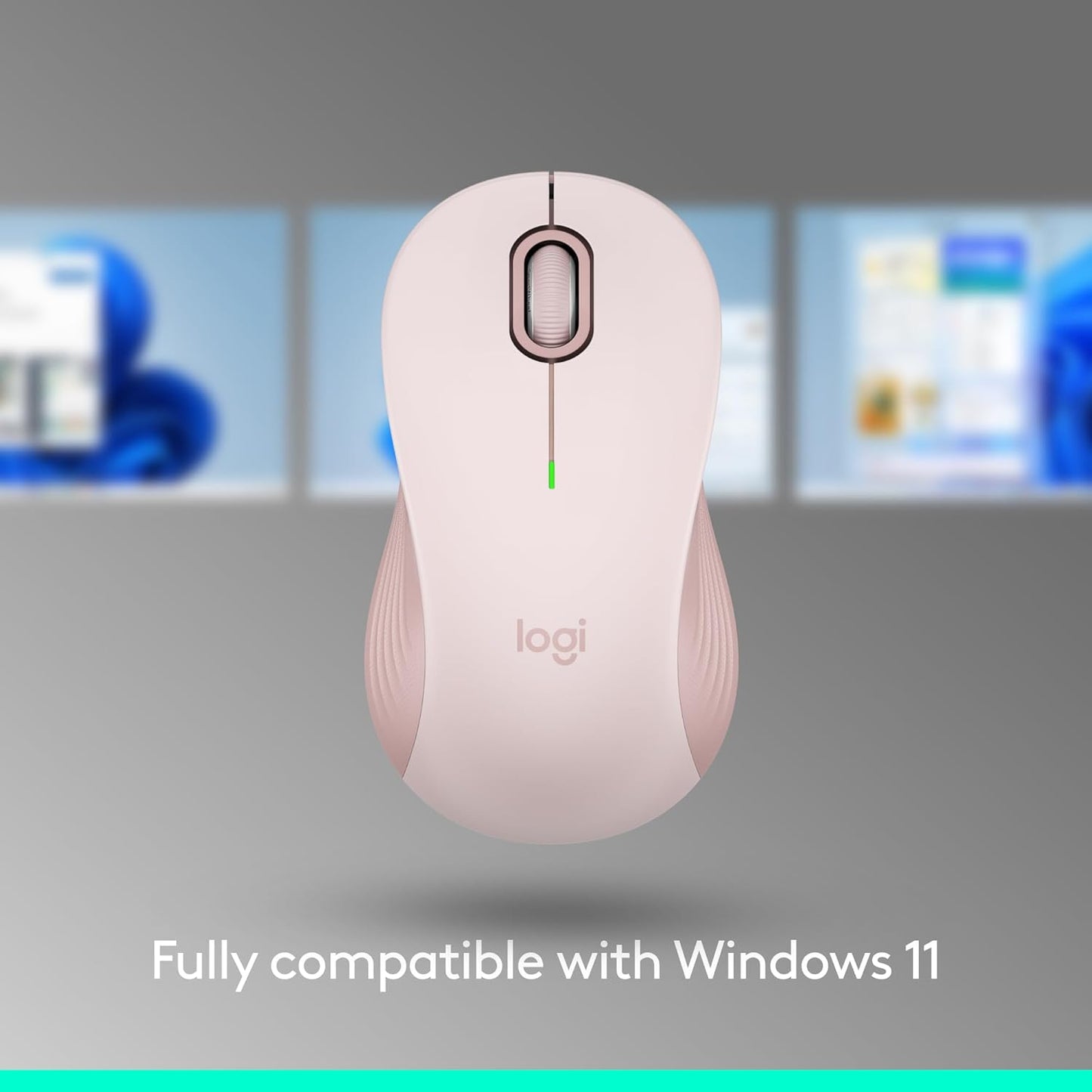 Logitech Signature M650 L Full Size Wireless Mouse - For Large Sized Hands, 2-Year Battery, Silent Clicks, Customizable Side Buttons, Bluetooth, for PC/Mac/Multi-Device/Chromebook - Black