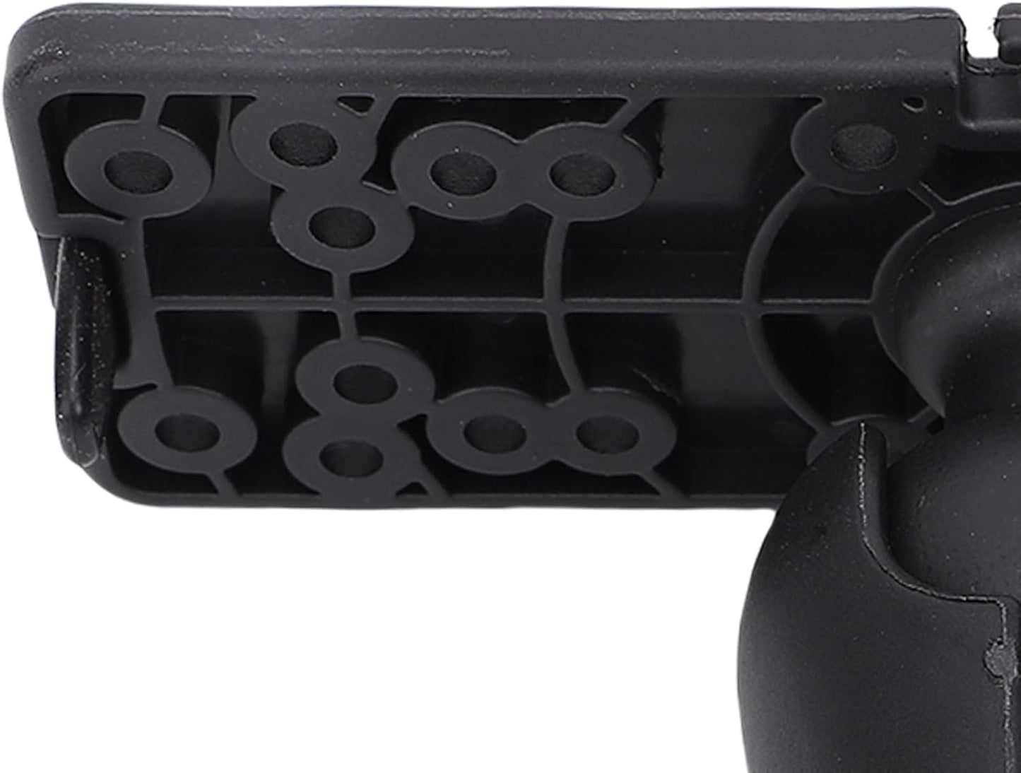 Fish Finder Mount Base, 360 Degree Rotating Fish Finder Bracket Universal Marine Electronic Holder ABS Mounting Plate for Kayaks and Boats