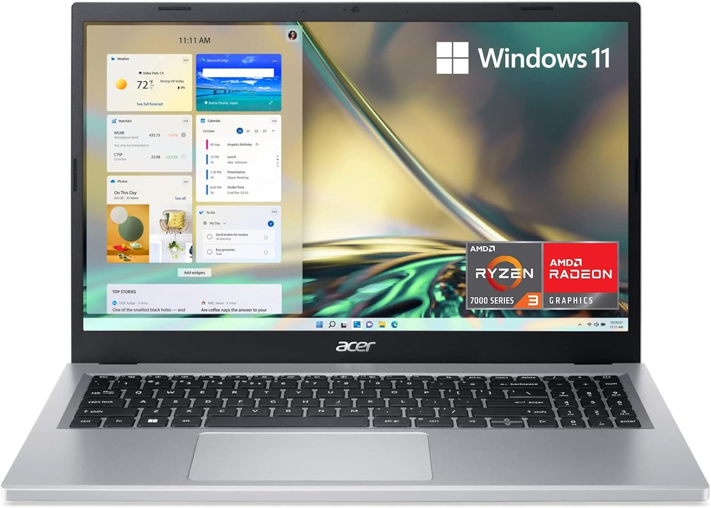 Acer A515-57-598B Business Laptop 2023 New, 15.6" FHD IPS Display, Intel i5-12450H 8-Core, Iris Xe Graphics, 16GB DDR4, 1TB SSD, Thunderbolt 4, Wi-Fi 6, Win11 Home, ROB 32GB USB