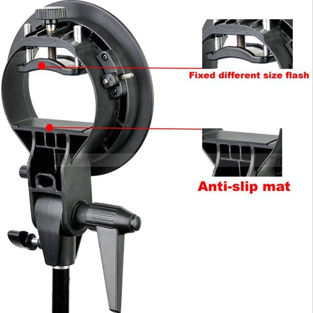 Godox S-Type Bracket Bowens S Mount Holder for Speedlite Flash Snoot Softbox Honeycomb