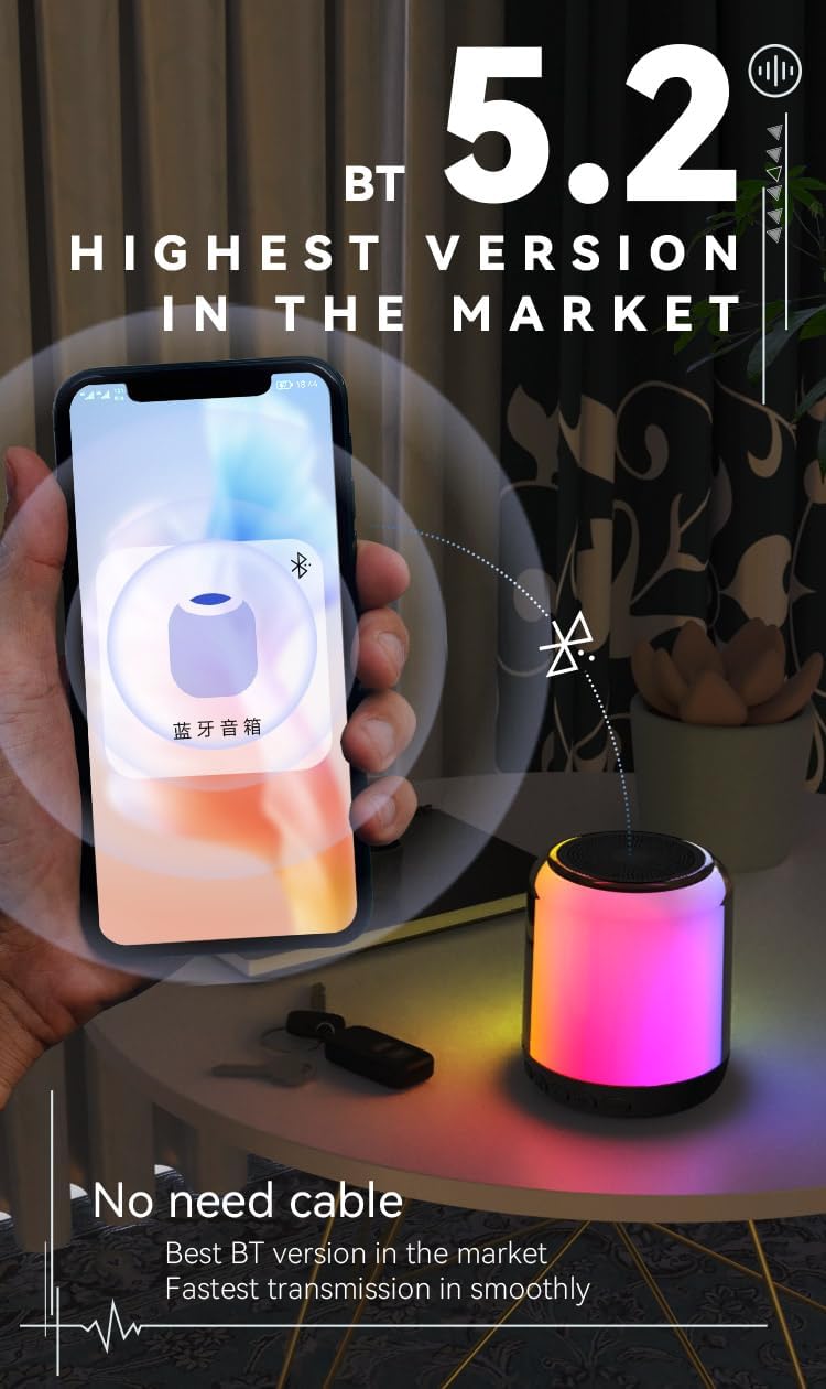 Generic Aura-Sync Surround Color Deep Bass Speaker