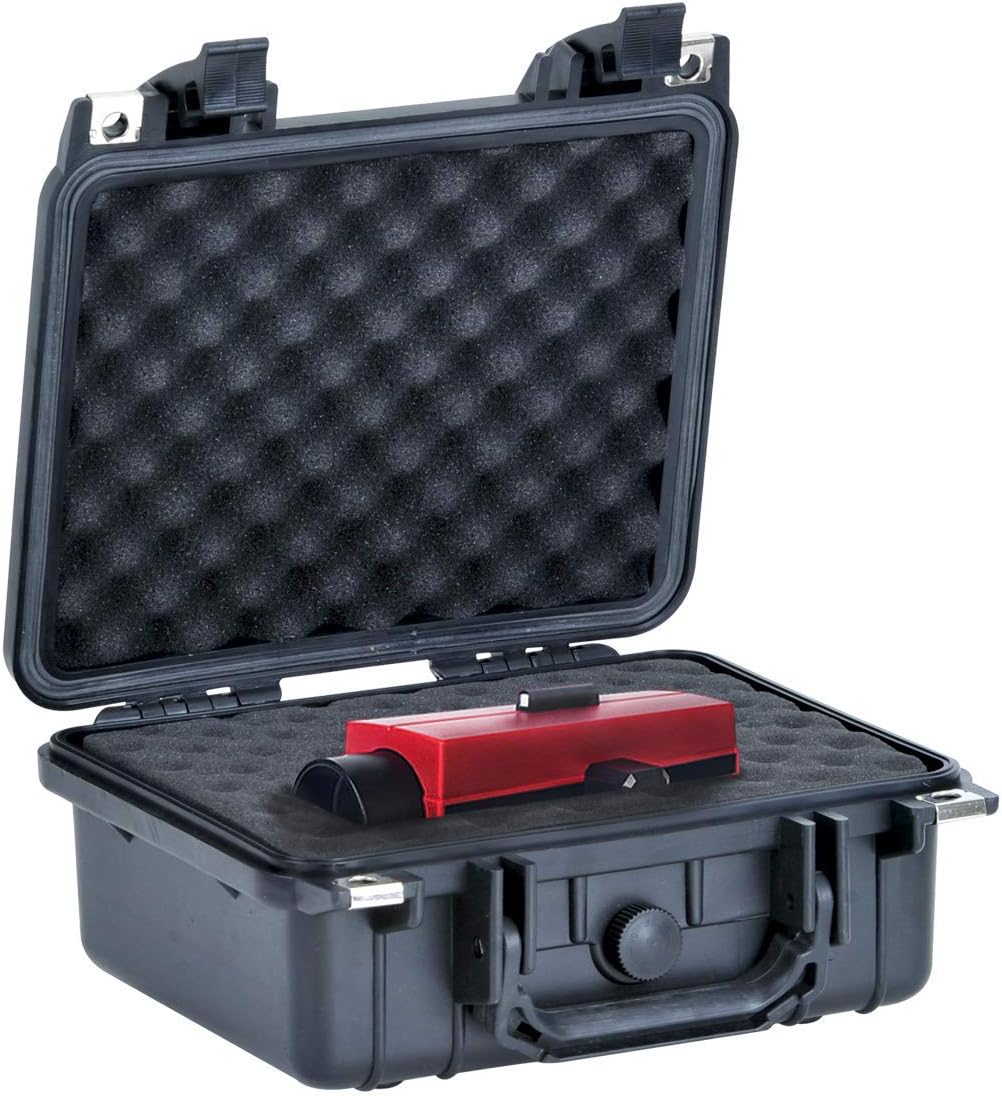 MEIJIA Portable All Weather Waterproof Protective Hard Case,Camera Case with Customizable Fit Foam,Fit Use of Drones, Camera, Equipments, 10.62inchx9.68inchx 4.87inch (Orange)