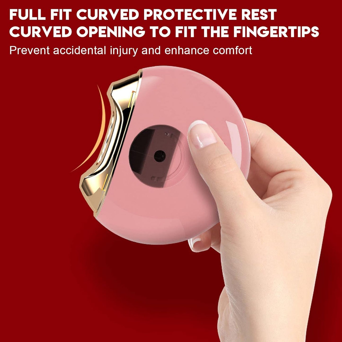 Electric Nail Clipper, Anti Splatter Rechargeable Automatic Nail Clipper Fingernail Clipper Nail Scissors Gift Fingernail Trimmer Fingernail Cutter for Children Seniors Adults