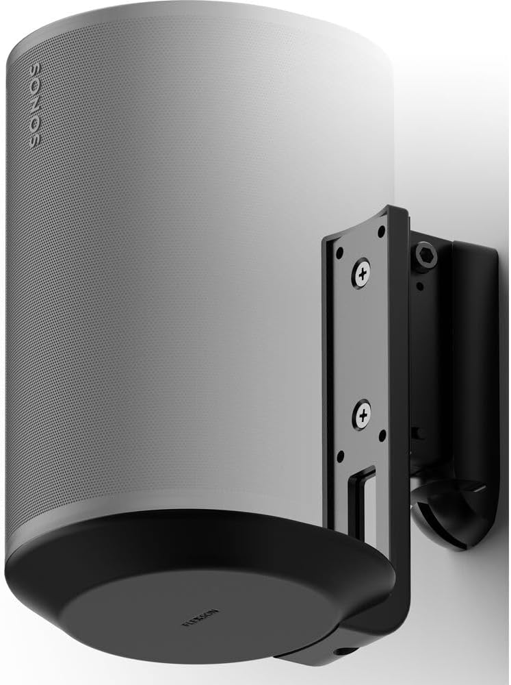 Flexson Wall Mount for SONOS ERA100 - Black (Pair)