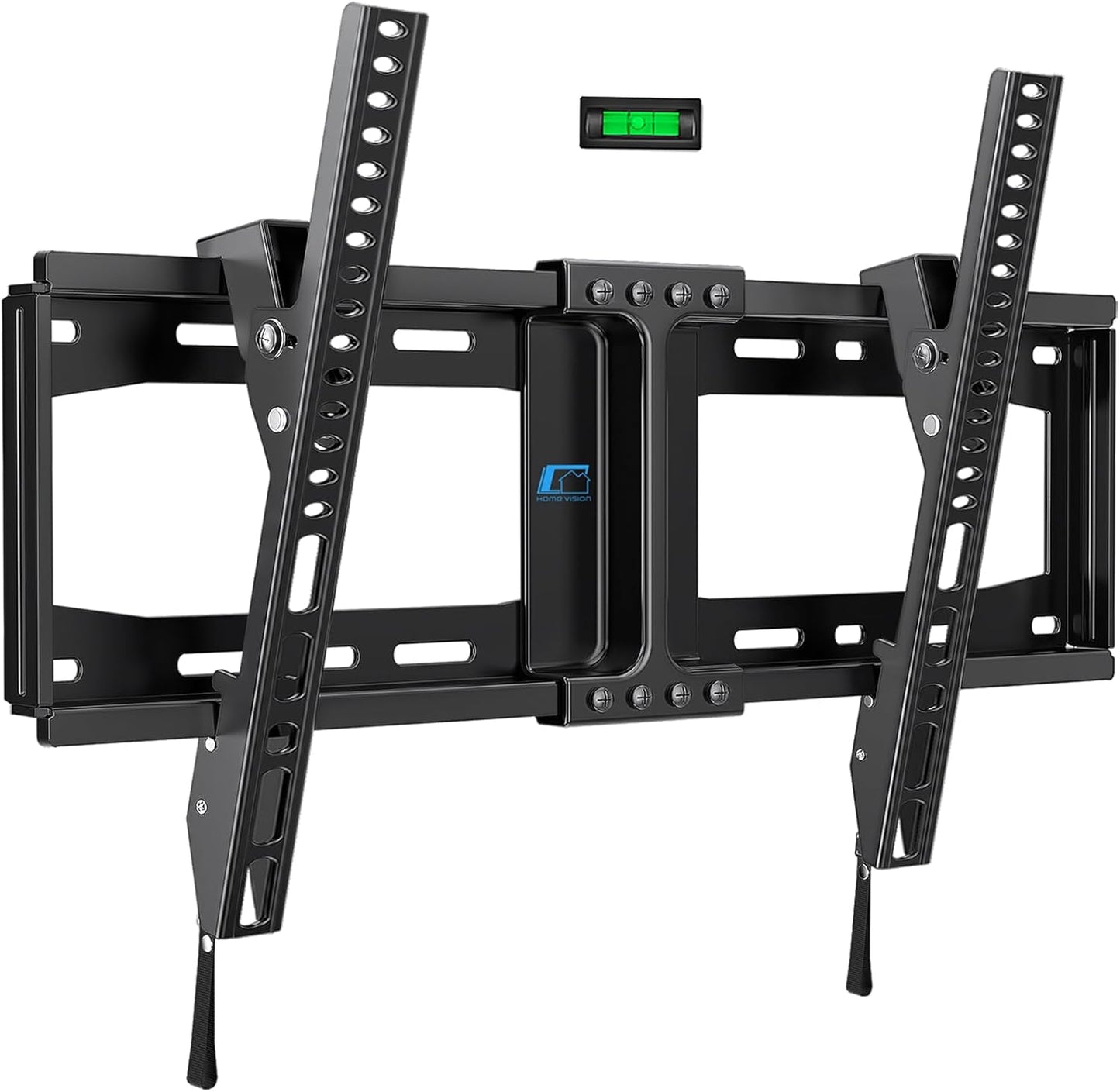 HOME VISION TV Wall Mount Tilt for Most 32-84 inch Flat Curved TV, Low Profile Tilting Wall Mount TV Bracket Fits 16”-18”-24” Wood Stud, Max VESA 600X400mm, Up to 165lbs, Quick Release