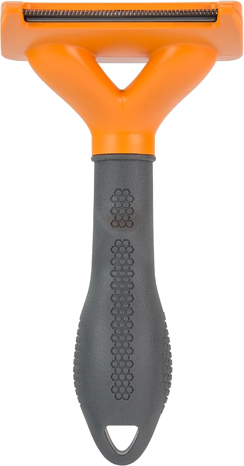 FURminator Undercoat Deshedding Tool for Dogs, Deshedding Brush for Dogs, Removes Loose Hair and Combats Dog Shedding