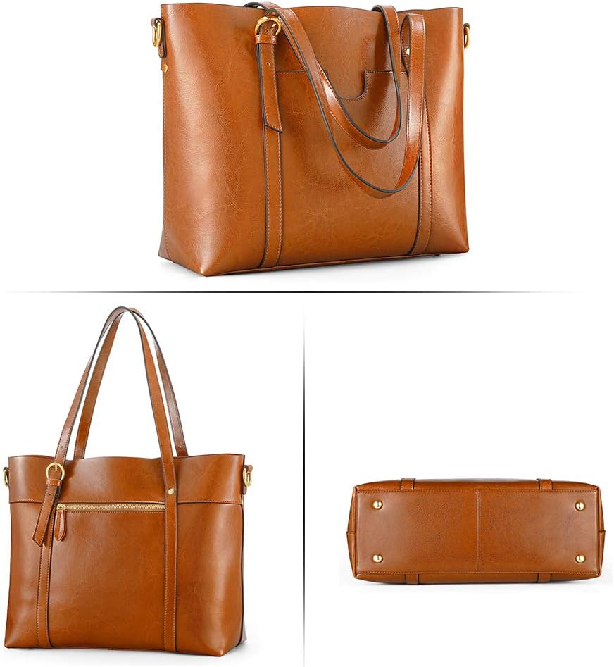 Purilite Select Women’s Vintage Leather Tote Bag