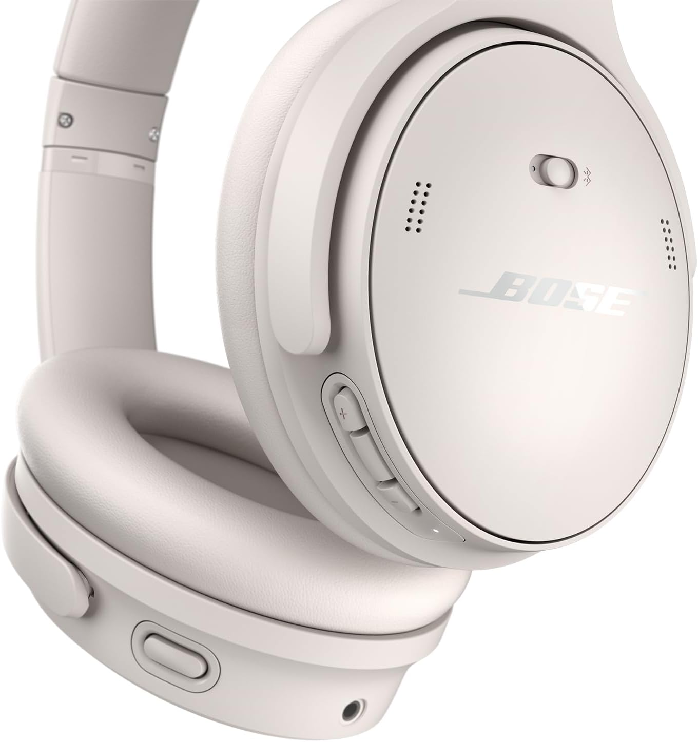 Bose QuietComfort Wireless Noise Cancelling Headphones, Bluetooth Over Ear Headphones with Up to 24 Hours of Battery Life, Sandstone - Limited Edition
