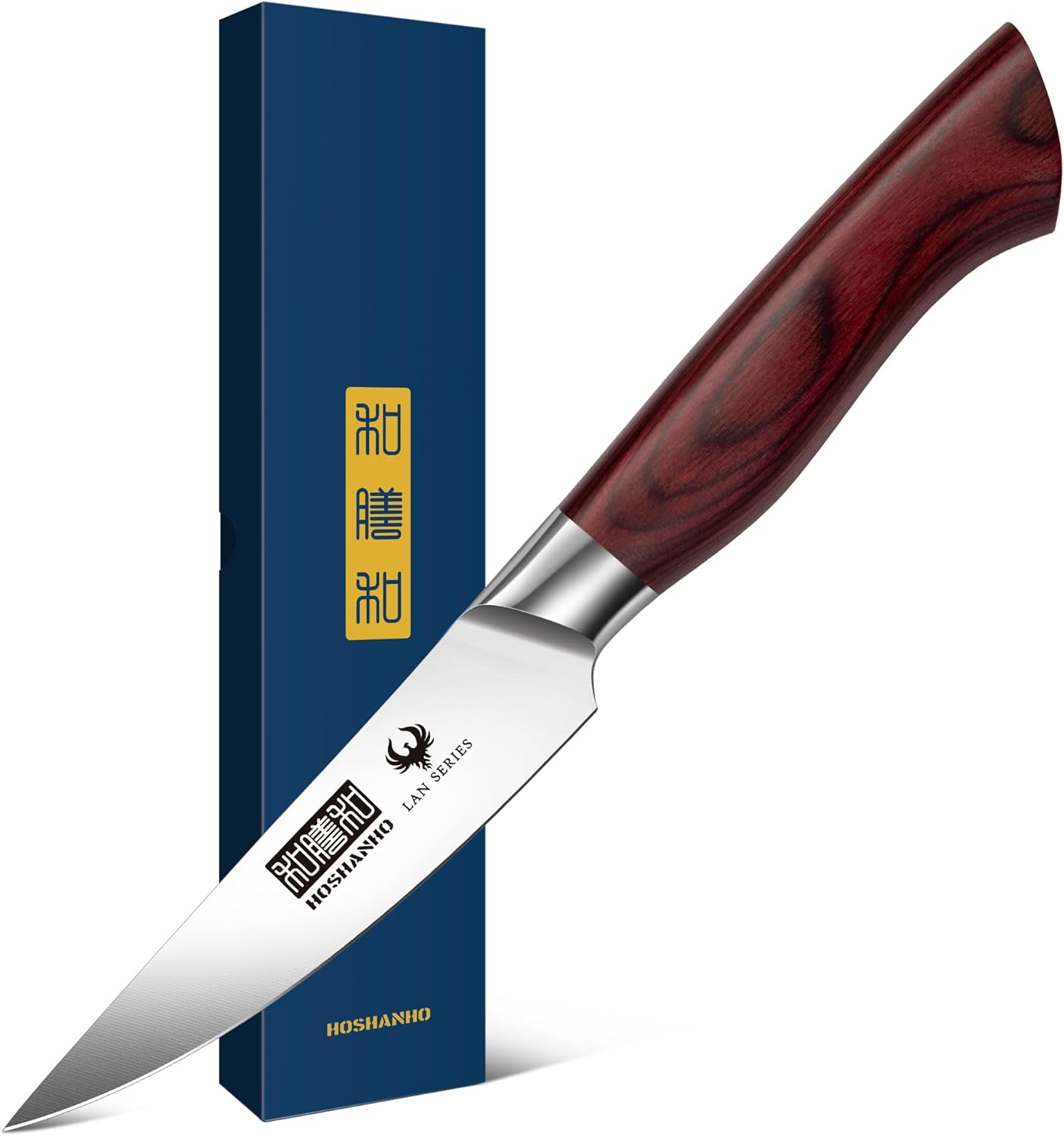 HOSHANHO Fillet Knife 7 Inch, Professional High Carbon Stainless Steel Boning Knife for Meat, Ultra Sharp Japanese Fish Fillet Knife with Ergonomic Wood Handle