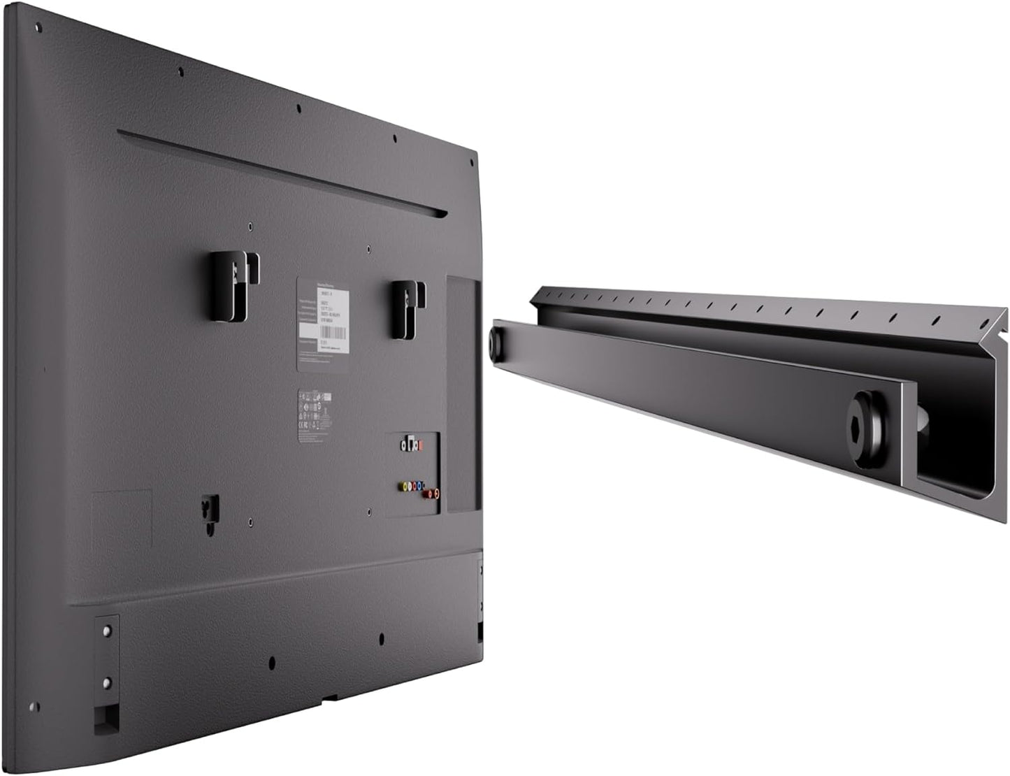 AENTGIU Studless TV Wall Mount, No Drill Drywall TV Bracket Hanger for 32-75 inch Flat Screen TVs, No Anchors, No Stud, Heavy Duty, Easy Install with All Hardware Included