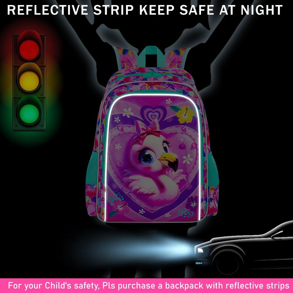 3pcs Backpack for Boys and Girls, 16” Kids Kindergarten Bookbag with Lunch Box, Cute Elementary Backpacks for Boy Girl