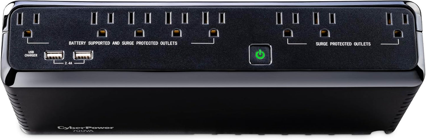 CyberPower ST425 Standby UPS System, 425VA/260W, 8 Outlets, Compact