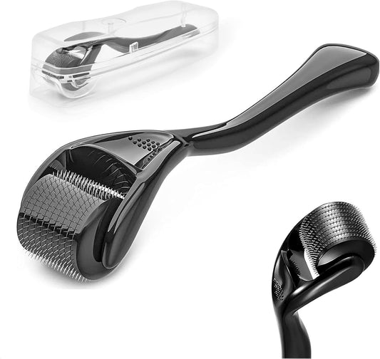 Derma Roller 0.5mm Microneedling Roller 540 Titanium For Women and Men - PuriLite