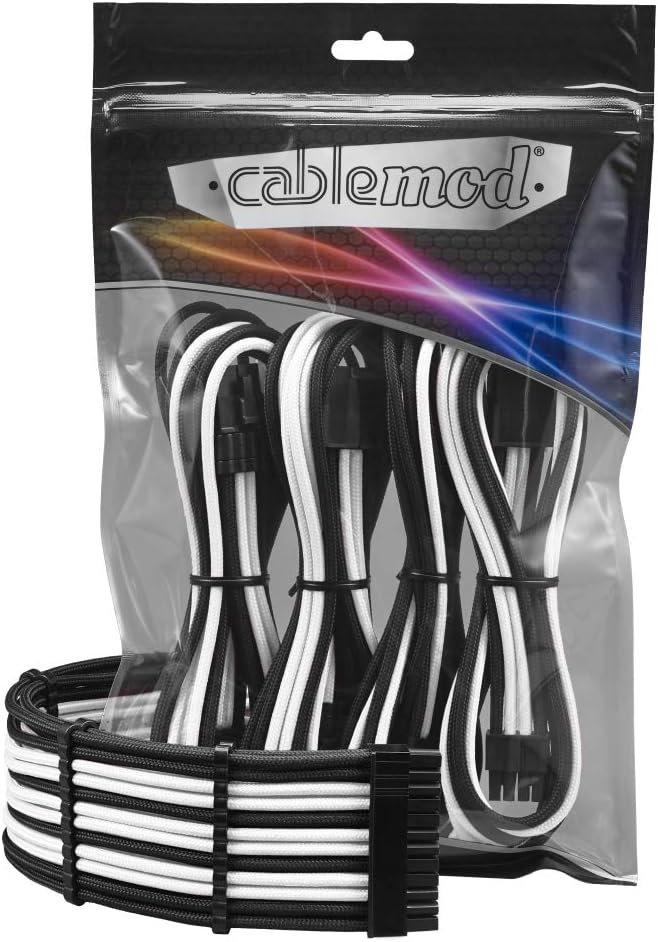 CableMod Pro ModMesh Sleeved Cable Extension Kit (White)