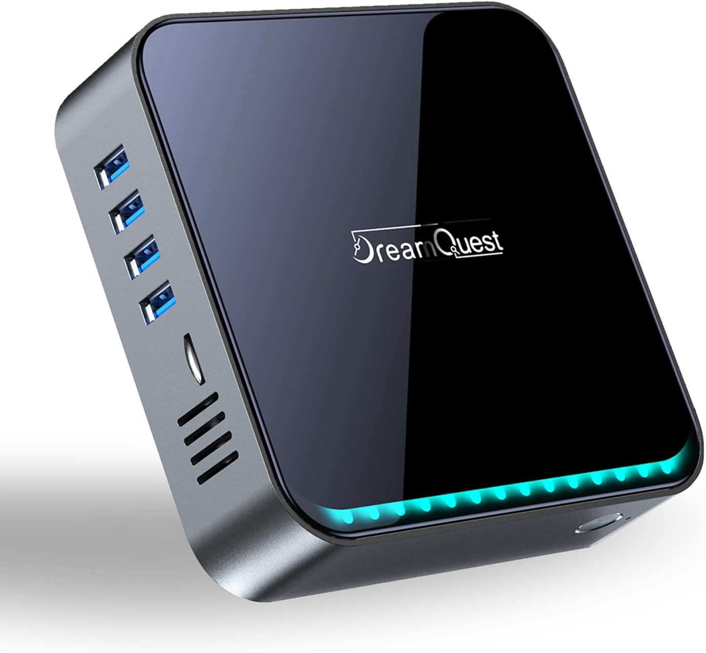 DreamQuest Mini PC Preinstalled Windows 11 Pro,Intel Alder Lake 2025 New N150 (up to 3.6GHz) 16GB DDR4+1TB M.2 SSD,Mini Desktop Computer 4K HD HDMI/WiFi5/BT5.0/USB3.2/Gigabit Port for Home Office