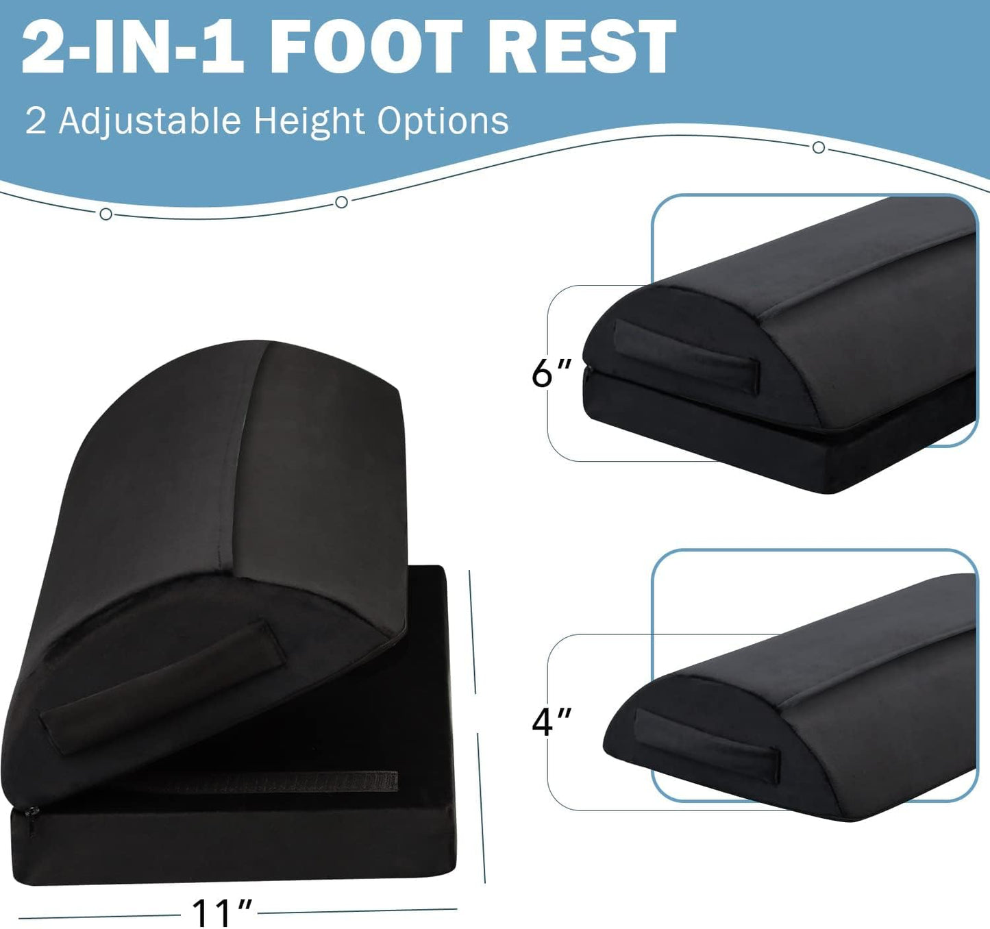 Purilite Select Foot Rest for Under Desk